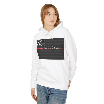 Thin Red Line Unisex Lightweight Hoodie